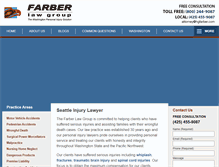 Tablet Screenshot of hgfarber.com